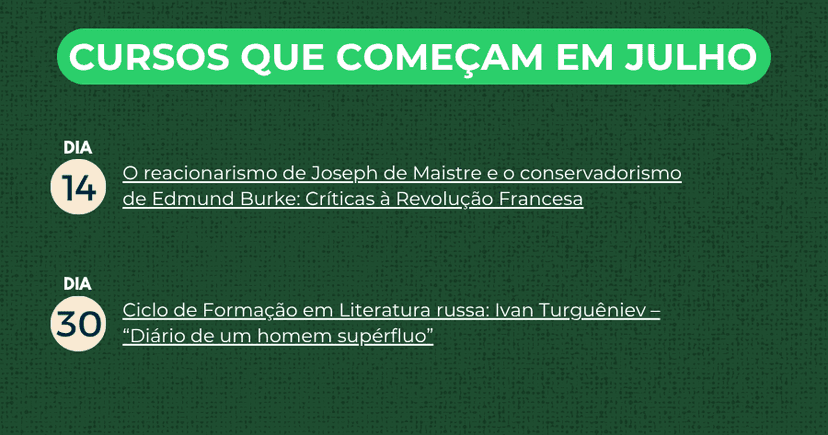 Confira novos cursos abertos pela EGC para julho