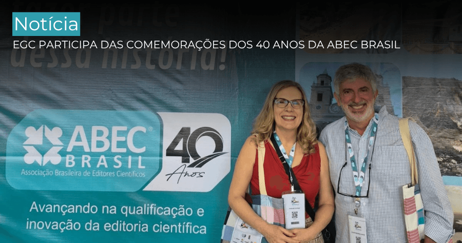 EGC divulga Revista Simetria em evento da Associação Brasileira de Editores Científicos