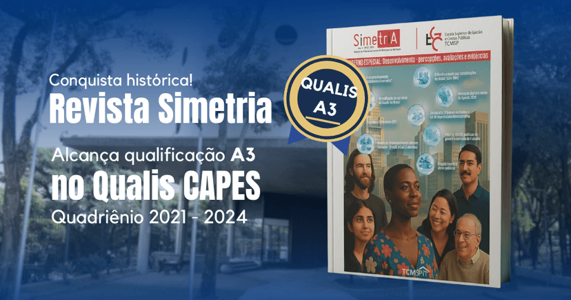 Revista Simetria conquista classificação A3 da CAPES