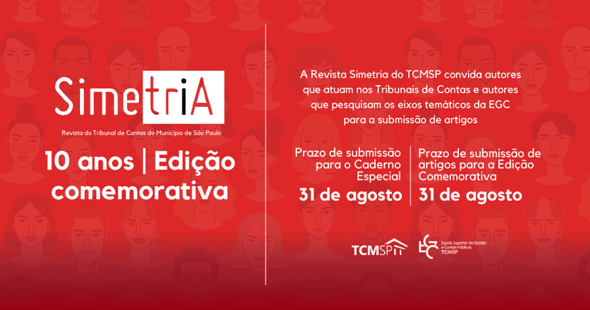 Revista Simetria faz chamada de artigos para edição comemorativa de 10 anos