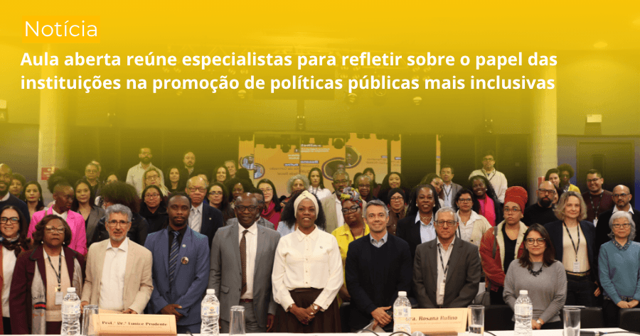 TCMSP, EGC e Universidade Zumbi dos Palmares promovem aula aberta sobre equidade racial e papel do controle público