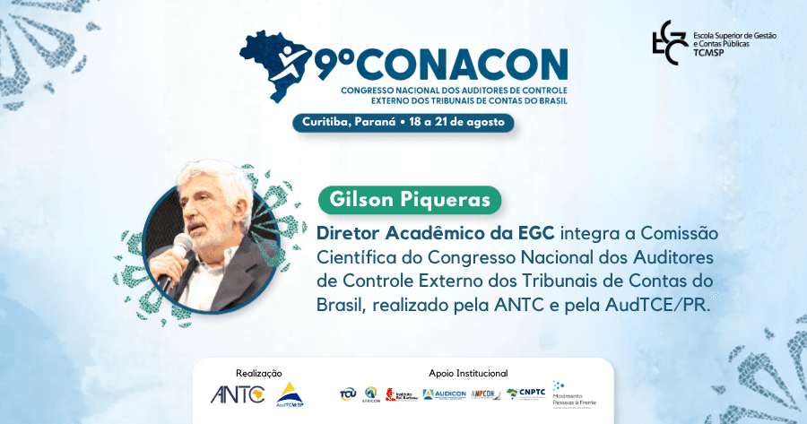 Diretor acadêmico da EGC integra Comissão Científica do 9º CONACON