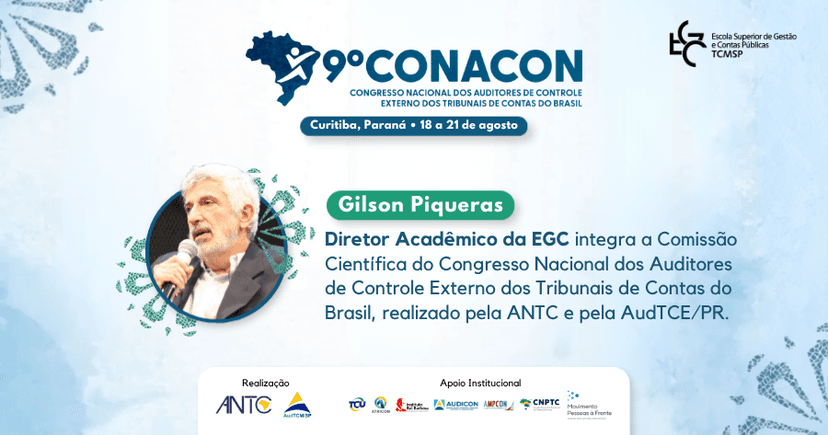 Diretor acadêmico da EGC integra Comissão Científica do 9º CONACON