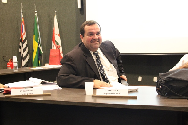 Felipe Daniel Pinto representando o 1 secretrio da Cmara